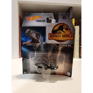 Hot Wheels -Jurassic World Dominion- Character Cars #4 of 6 Velociraptor 'BETA'